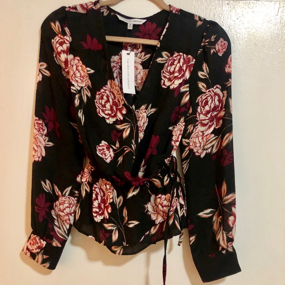 Cupcakes & Cashmere blouse.